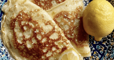 Lemon Butter Pancakes