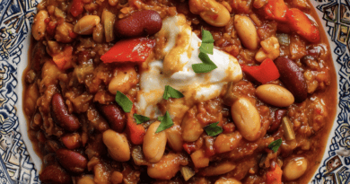 Mexican-Style Three Bean Chilli