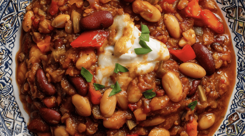 Mexican-Style Three Bean Chilli