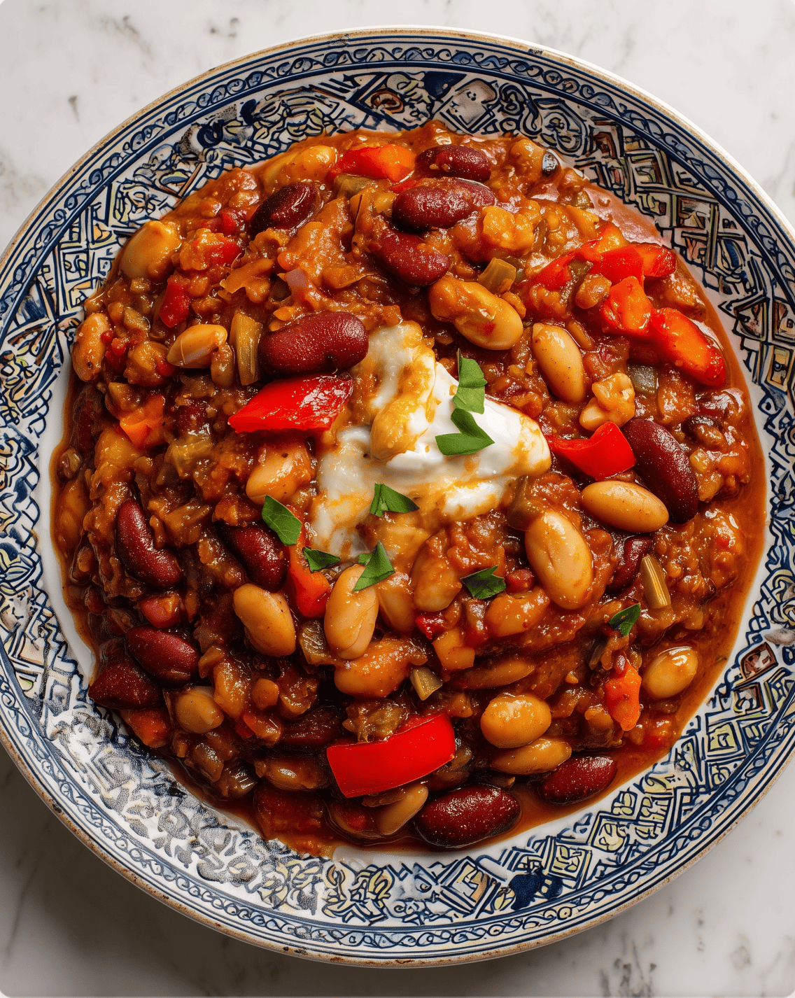 Mexican Style Three Bean Chilli2 Mexican-Style Three Bean Chilli