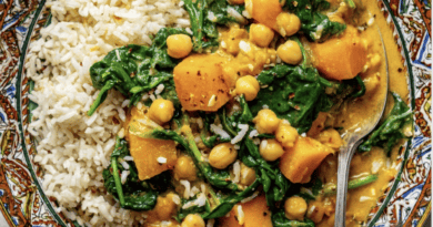 Pumpkin and Chickpea Curry