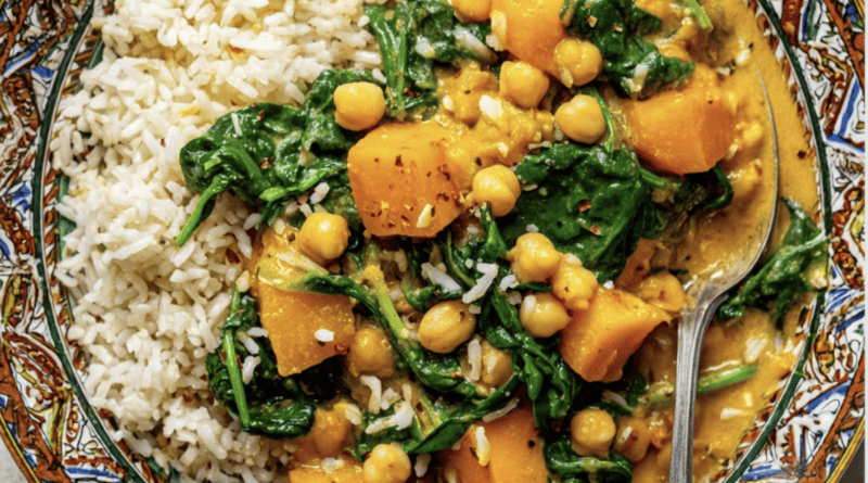 Pumpkin and Chickpea Curry2