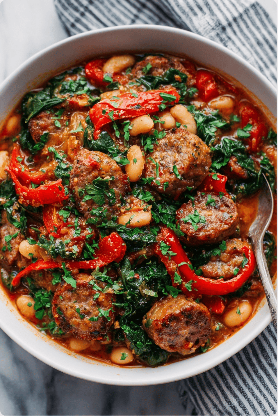 Sausage and Bean Casserole2 Sausage and Bean Casserole