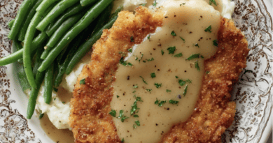 Chicken Fried Steak with Mash