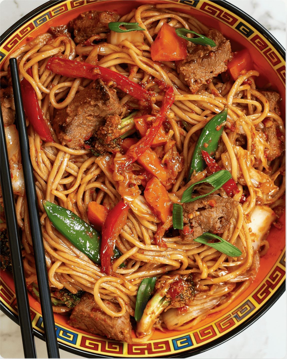 Spicy Beef Noodle Stir Fry2 Spicy Beef Noodle Stir Fry