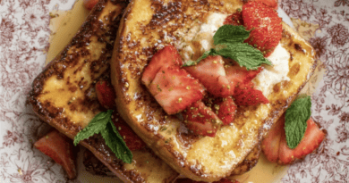 Strawberry Cream Cheese French Toast