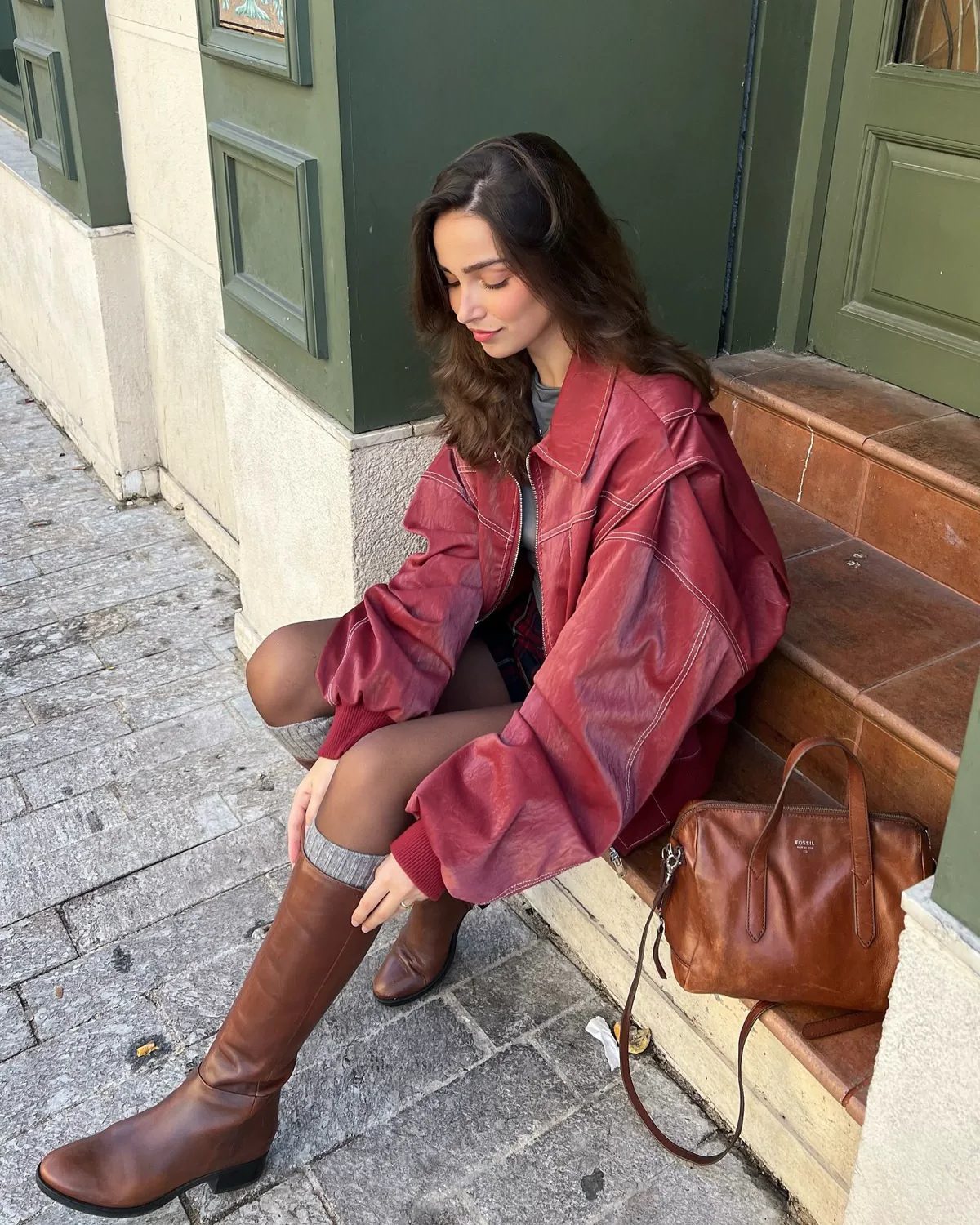 burgudny outfit ideas19 Burgundy Looks