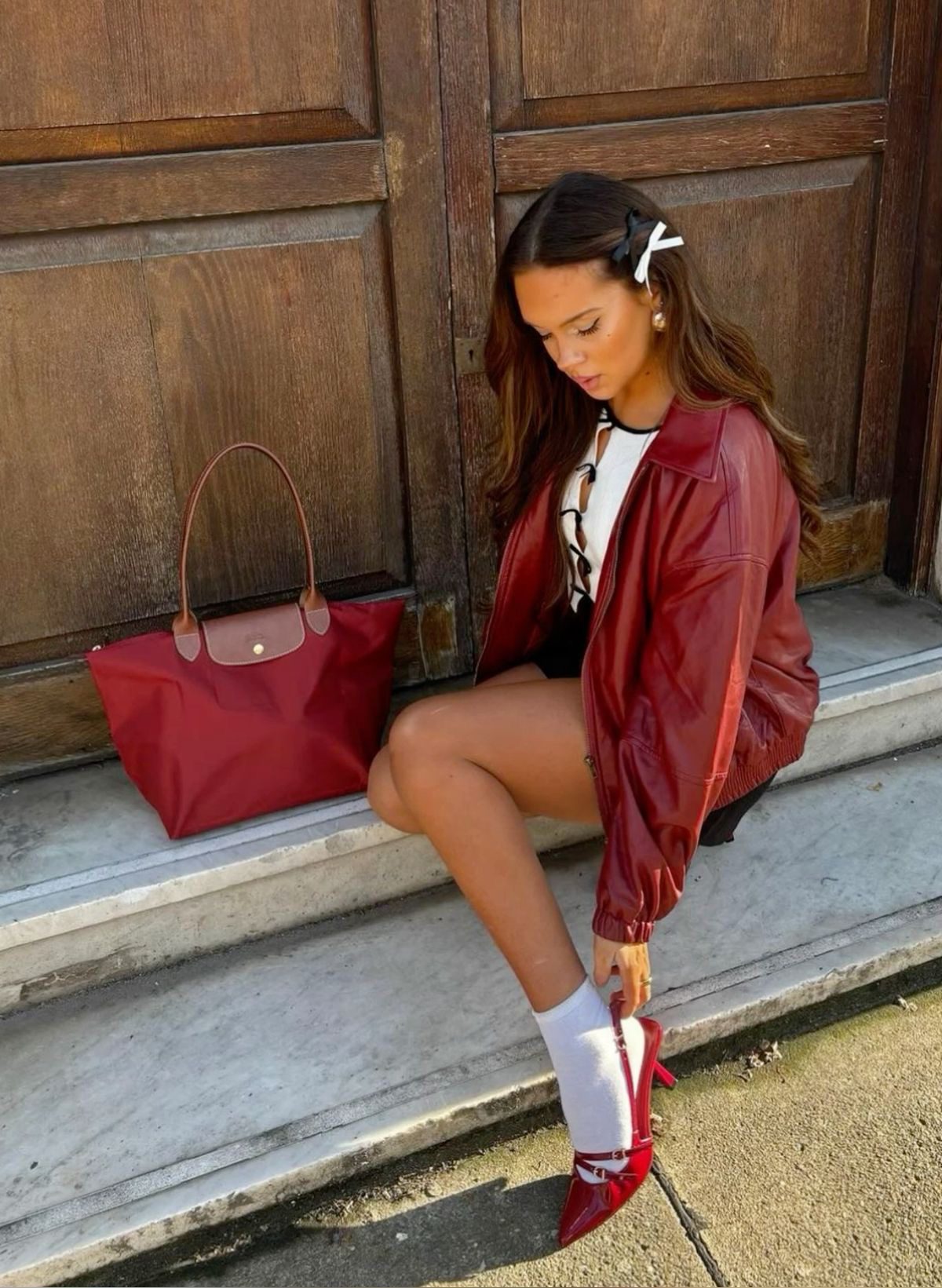 burgudny outfit ideas39 Burgundy Looks