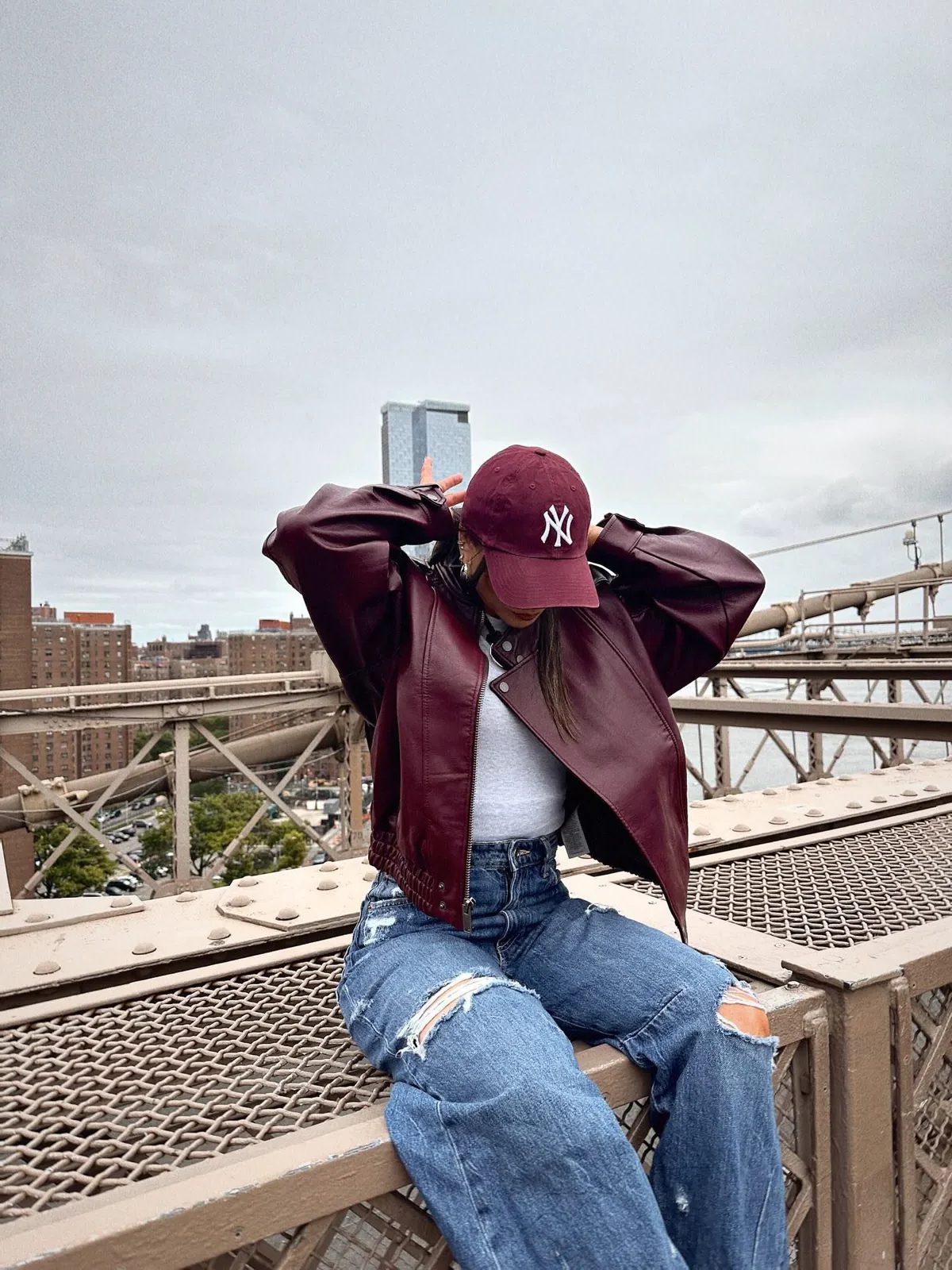 burgudny outfit ideas5 Burgundy Looks