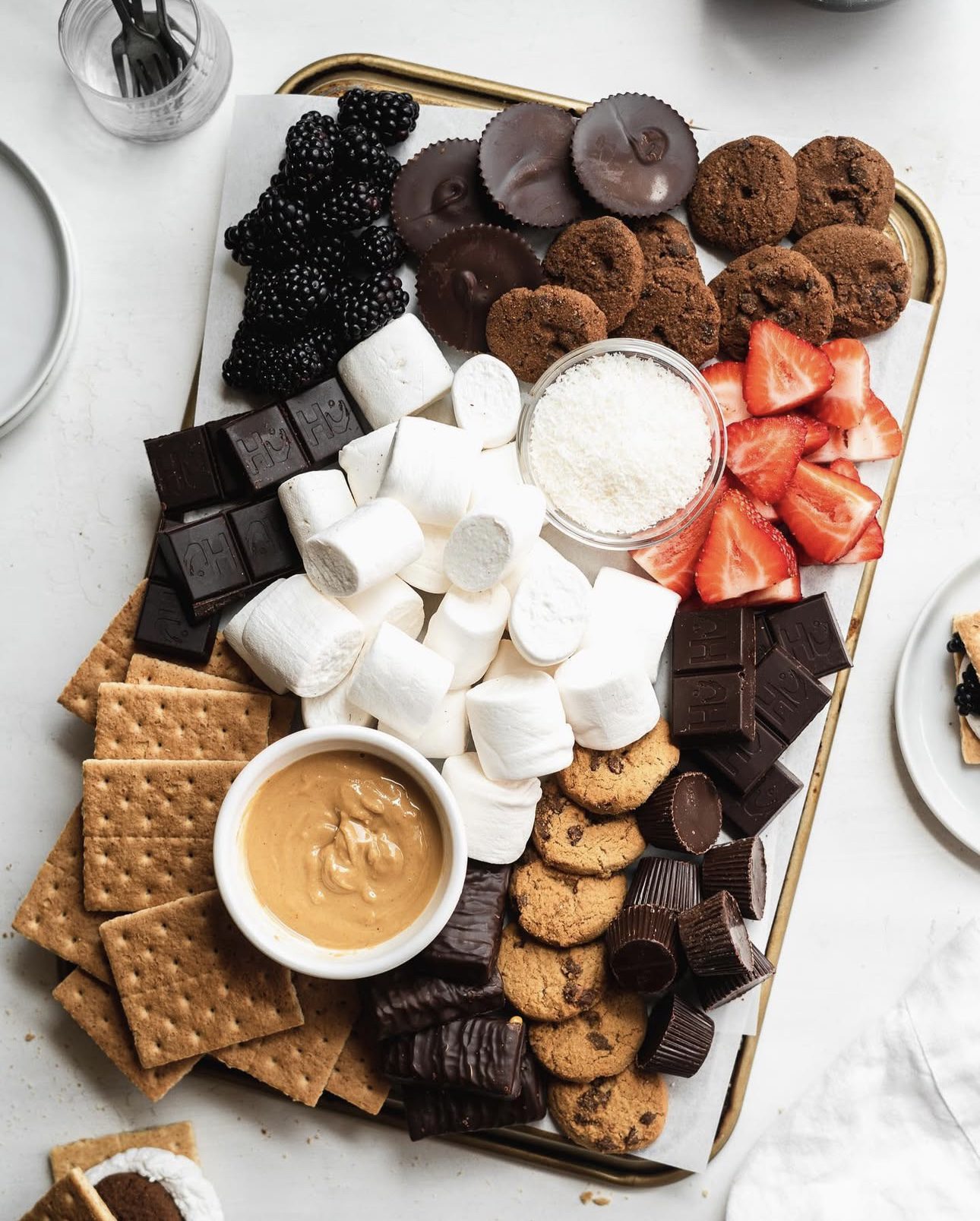 smores charcuterie boards11 S’mores Charcuterie Boards