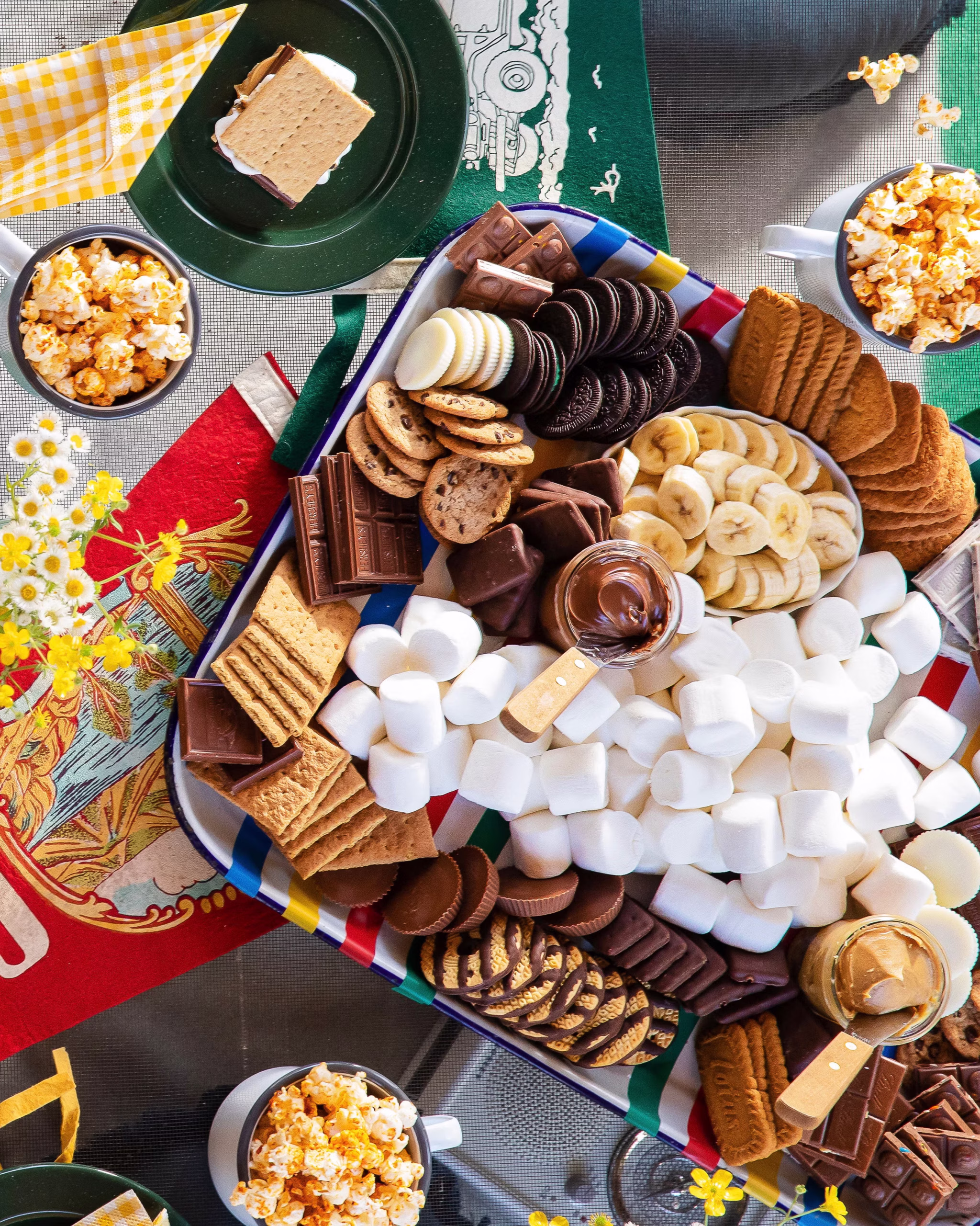 smores dessert recipes tray 64d3d22b0ff6f scaled S’mores Charcuterie Boards