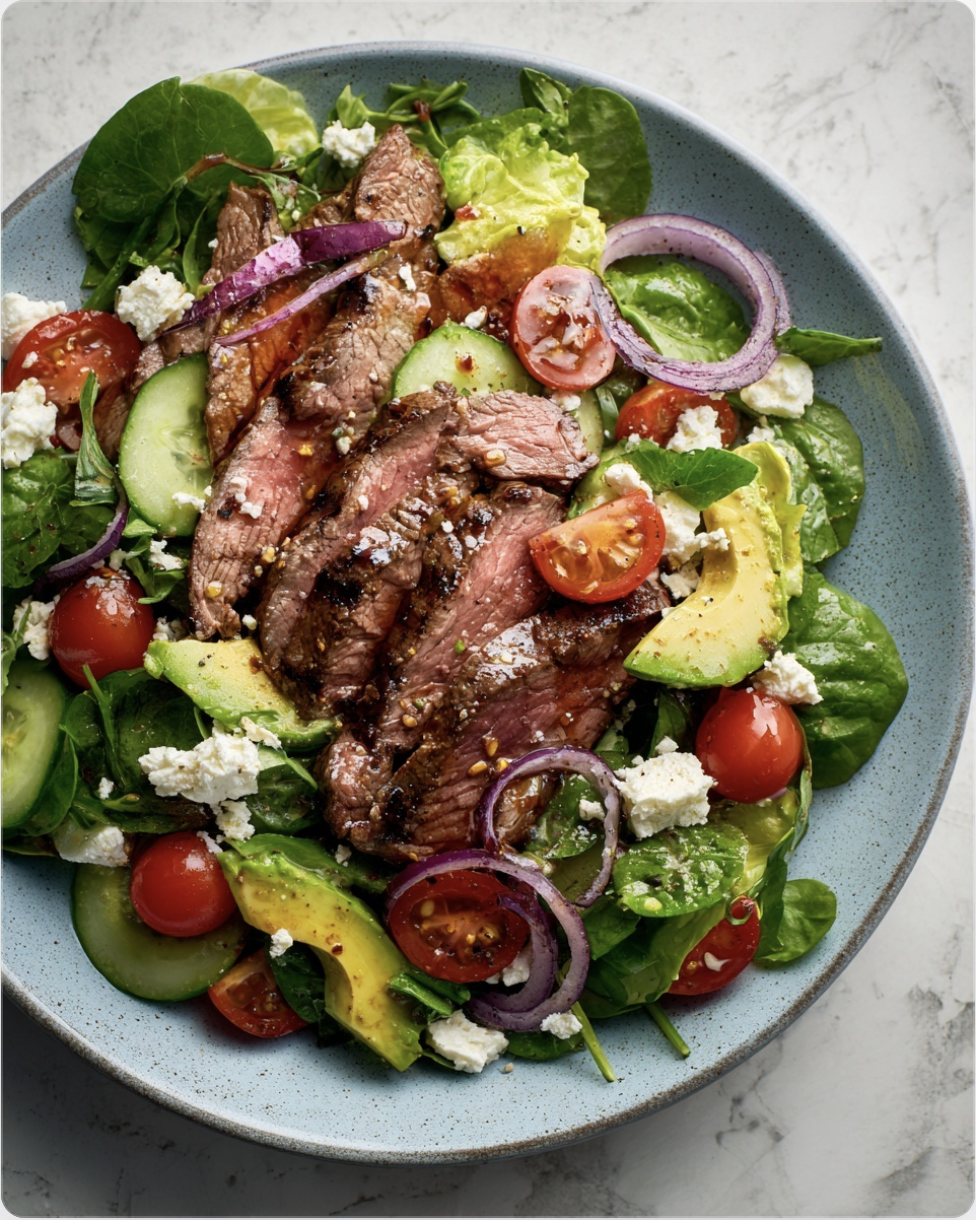 Balsamic Steak Salad1 Balsamic Steak Salad