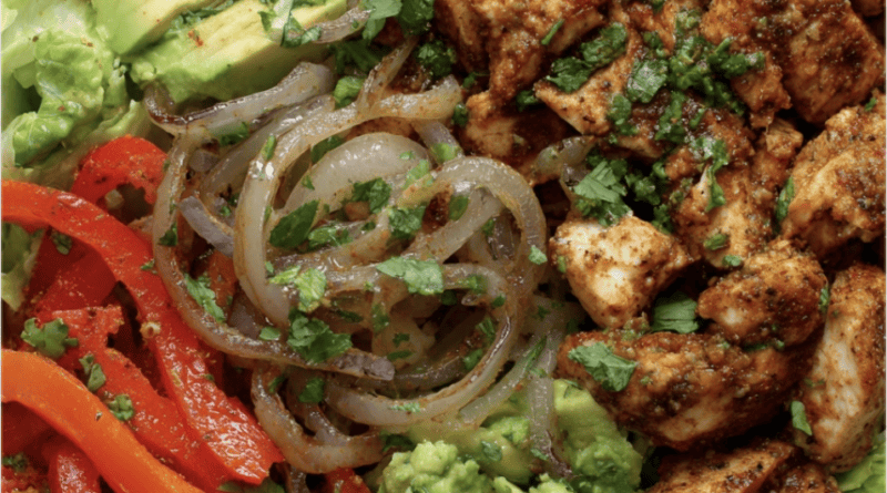 Chicken Fajita Salad