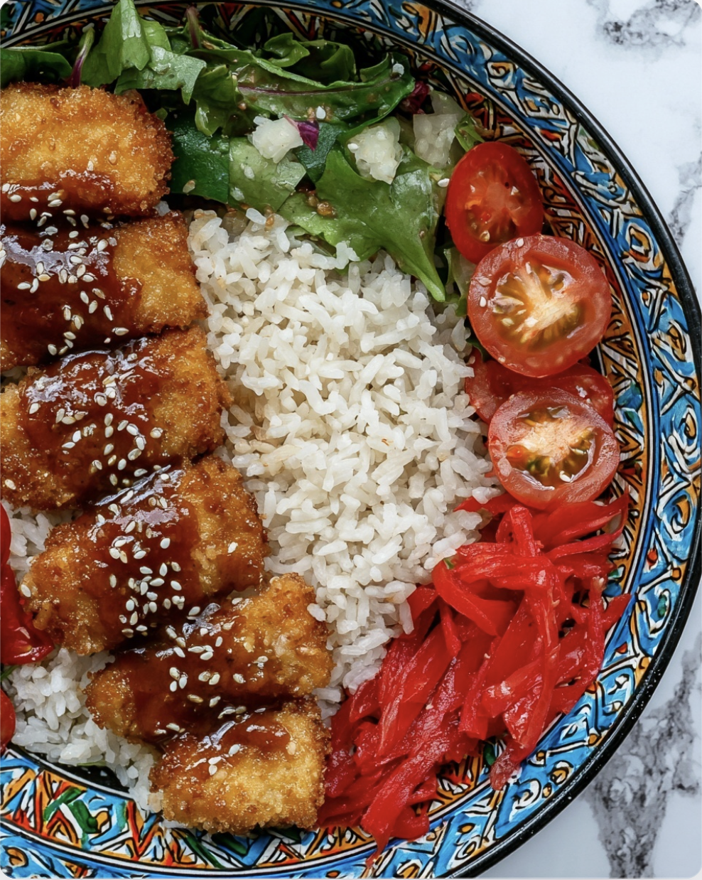Crispy Tofu Katsu Rice Bowl 9 Crispy Tofu Katsu Rice Bowl Katsu Rice Bowl3 Crispy Tofu Katsu Rice Bowl