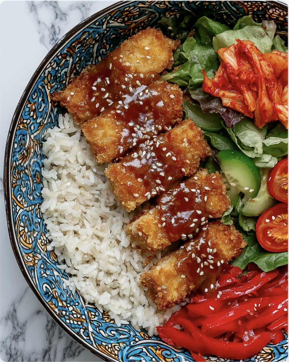 Crispy Tofu Katsu Rice Bowl 8 Crispy Tofu Katsu Rice Bowl Katsu Rice Bowl4 Crispy Tofu Katsu Rice Bowl