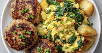 Turkey Sausage Breakfast