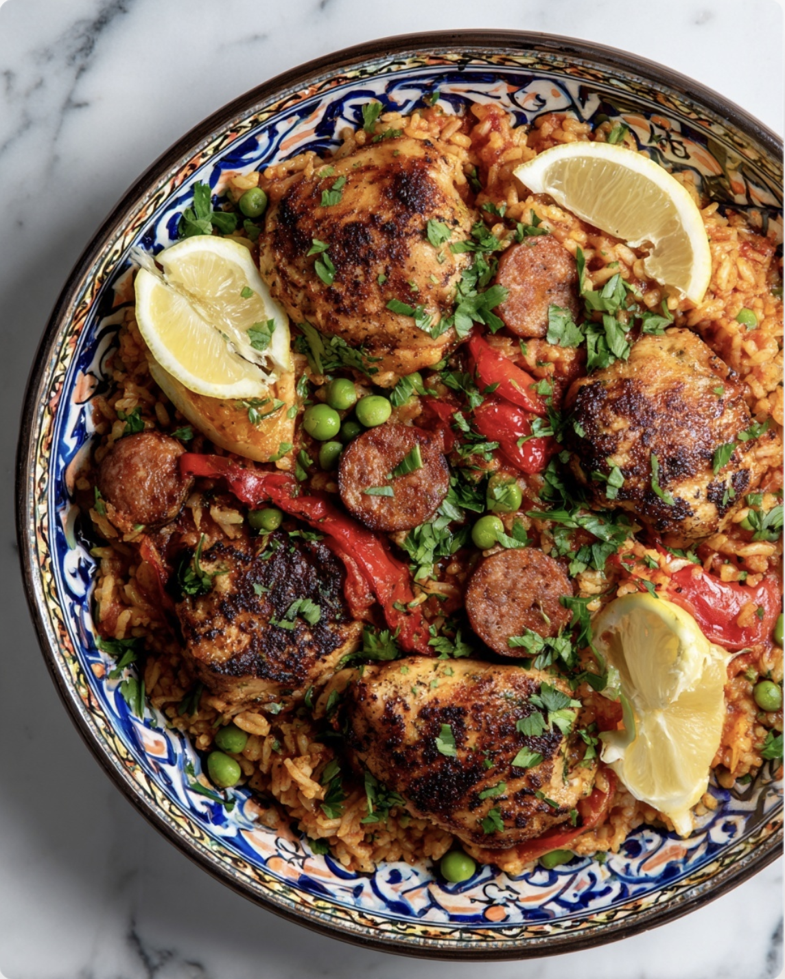 Spanish Chicken and Chorizo Rice1 Spanish Chicken and Chorizo Rice
