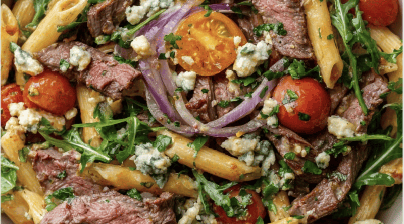 Steak and Blue Cheese Penne