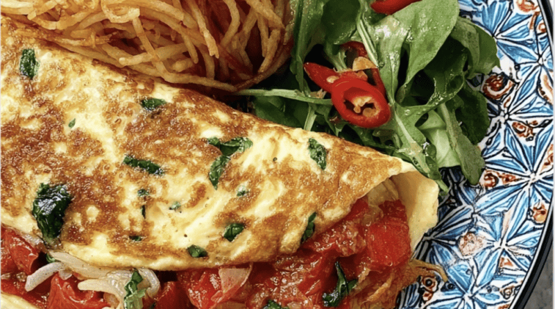 Vegetable Tofu Omelette2
