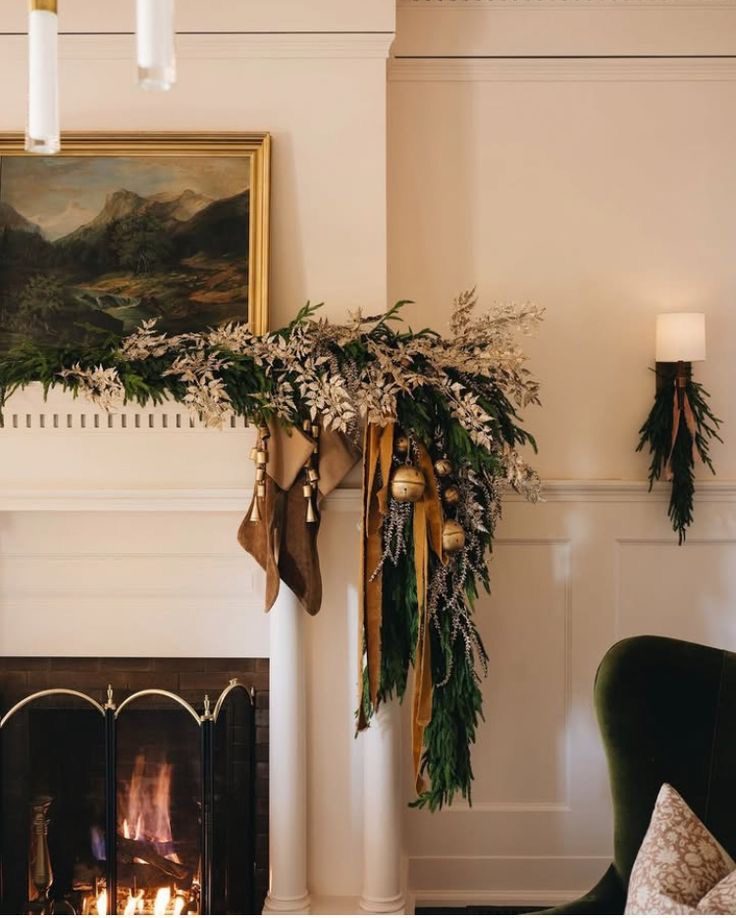 boho christmas11 Bohemian Christmas Decor Ideas