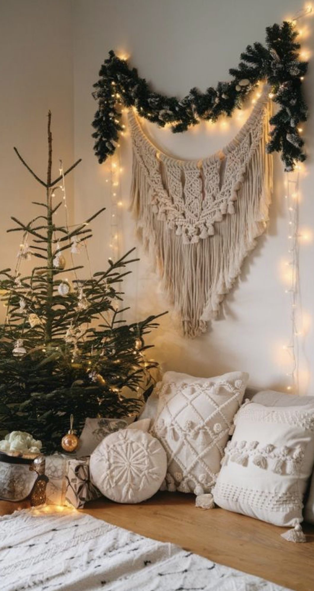 boho christmas18 Bohemian Christmas Decor Ideas