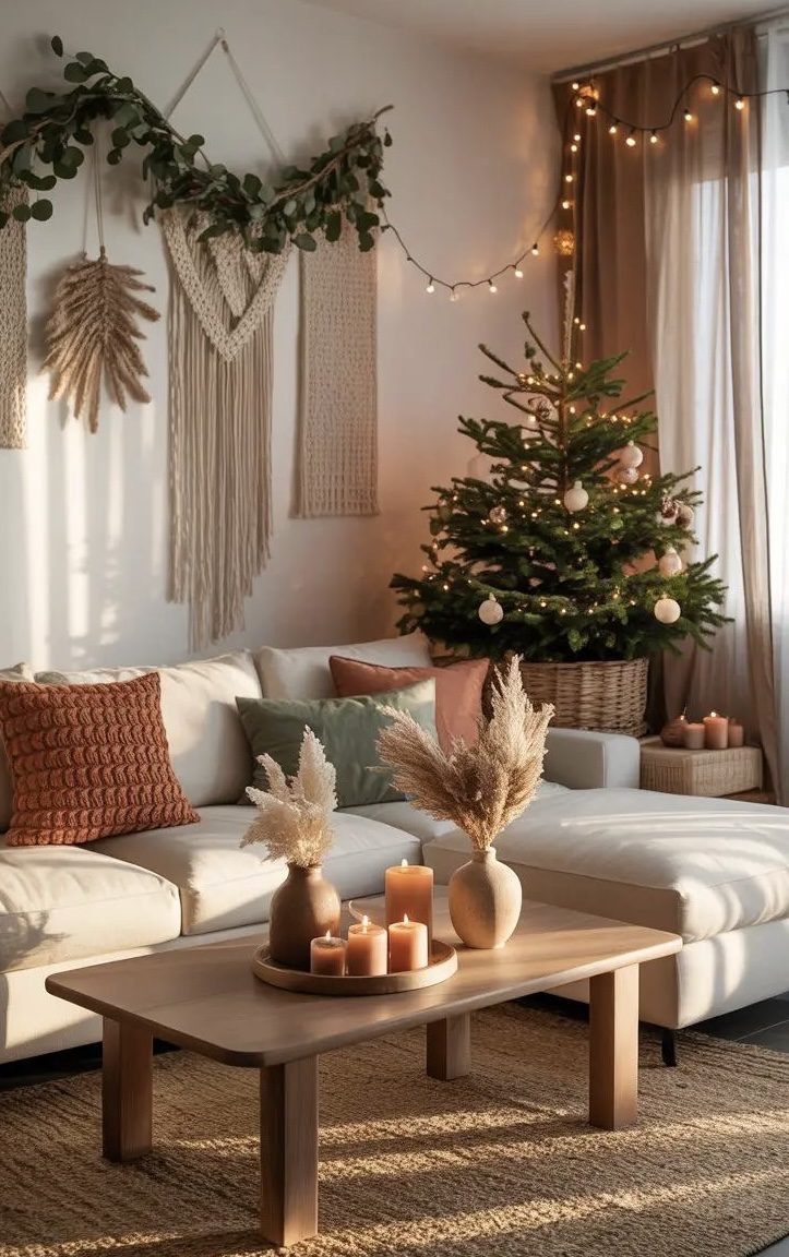 boho christmas20 Bohemian Christmas Decor Ideas