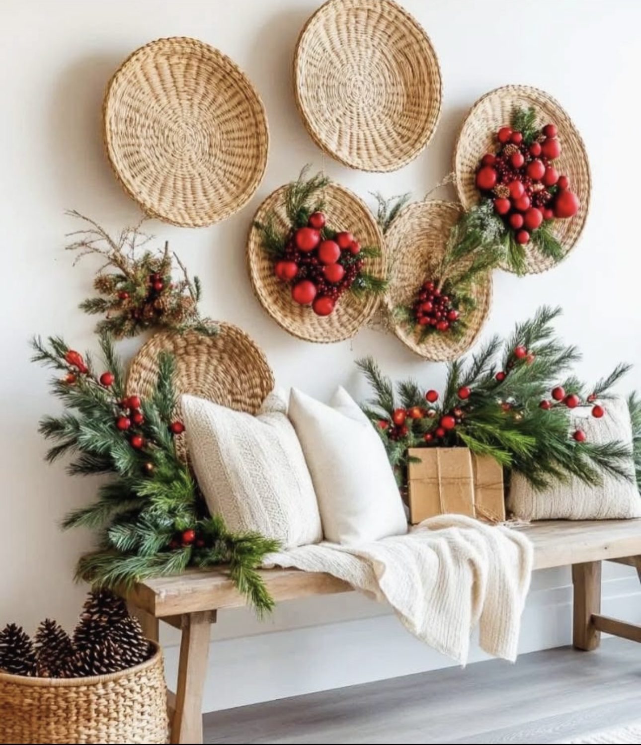 boho christmas24 Bohemian Christmas Decor Ideas