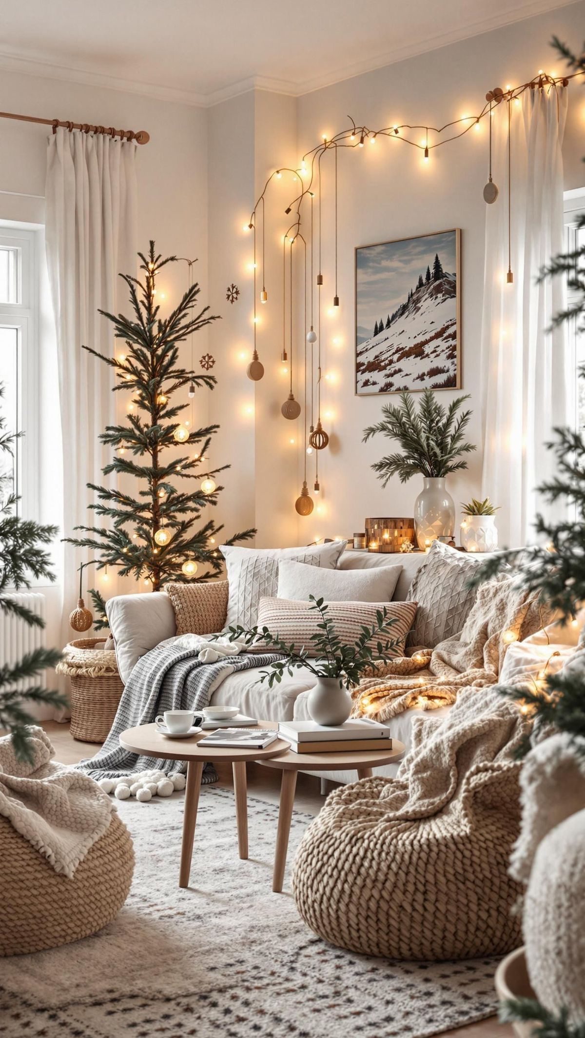boho christmas28 Bohemian Christmas Decor Ideas