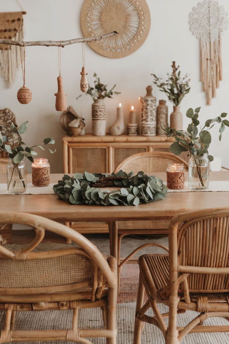 boho christmas6 Bohemian Christmas Decor Ideas