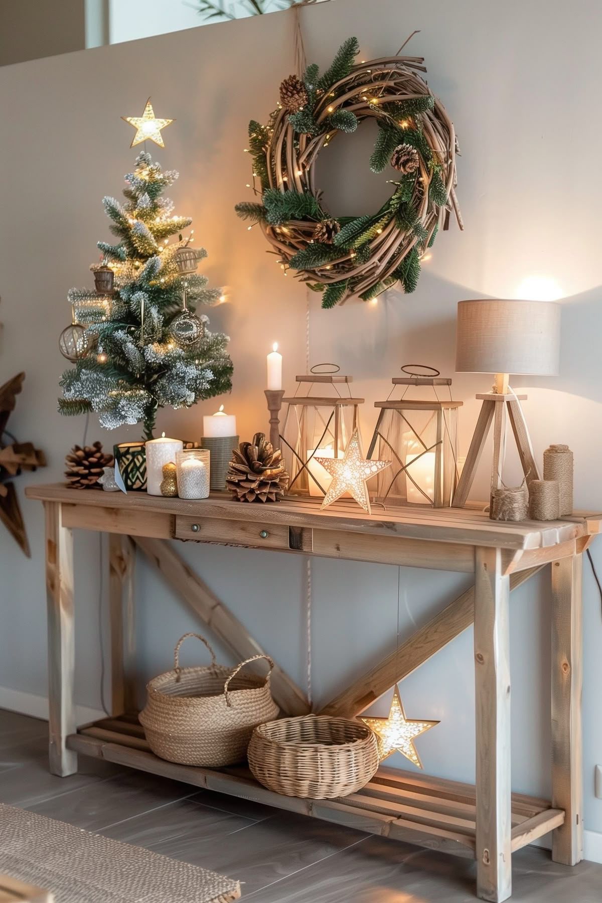 boho christmas7 Bohemian Christmas Decor Ideas
