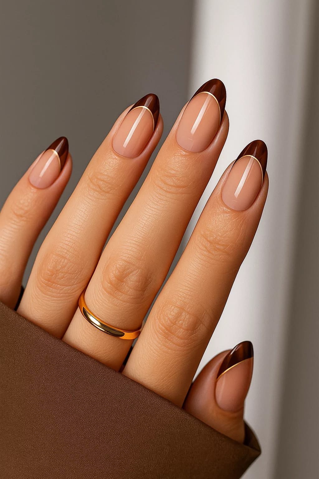 brown nail ideas15 Brown Nail Ideas