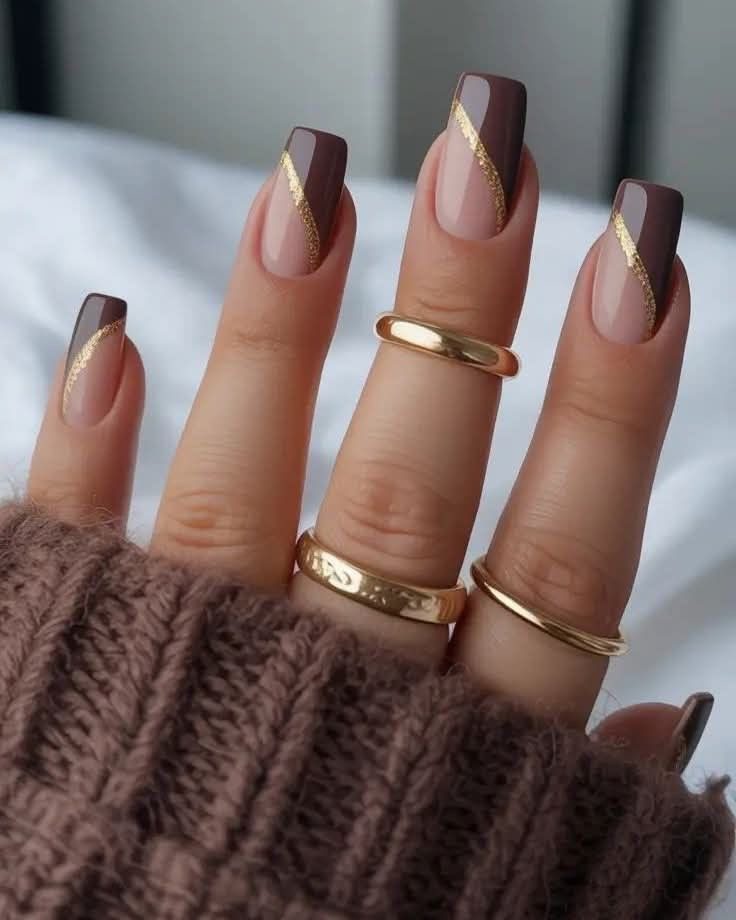 brown nail ideas19 Brown Nail Ideas