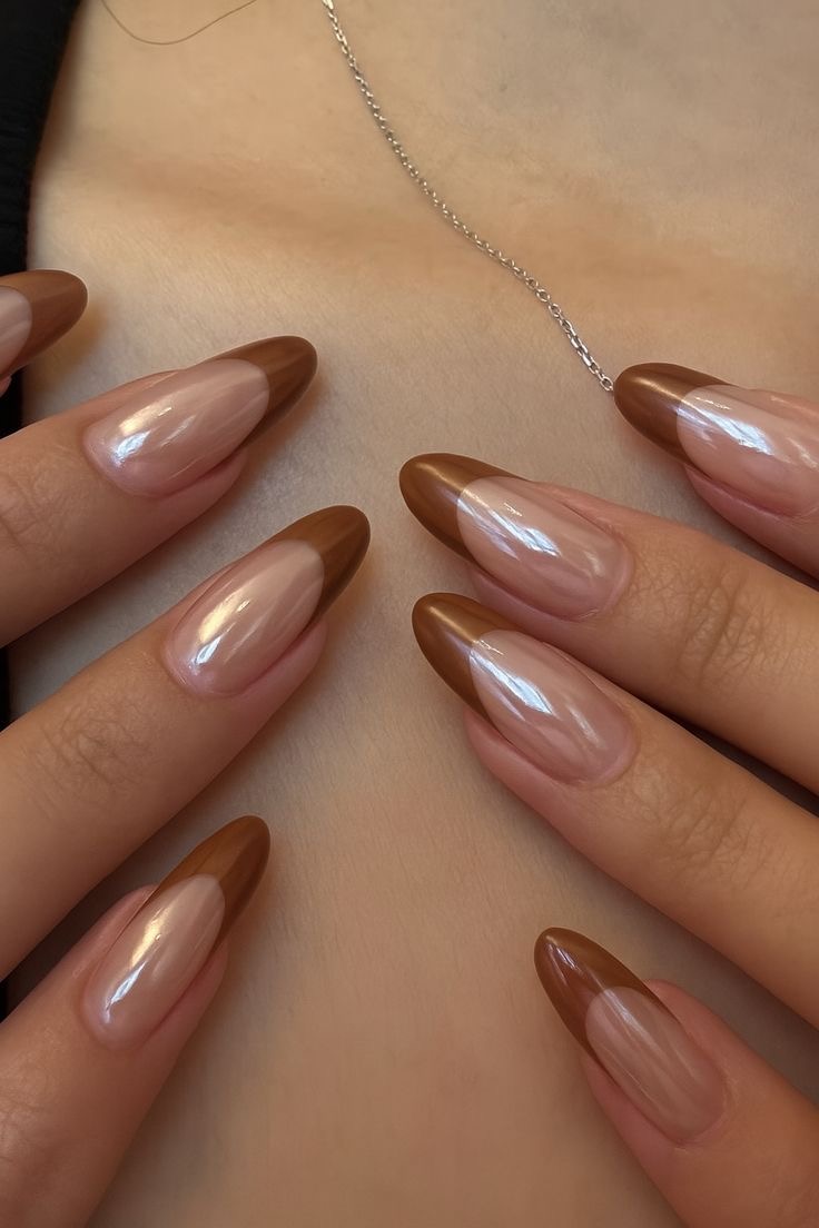 brown nail ideas29 Brown Nail Ideas