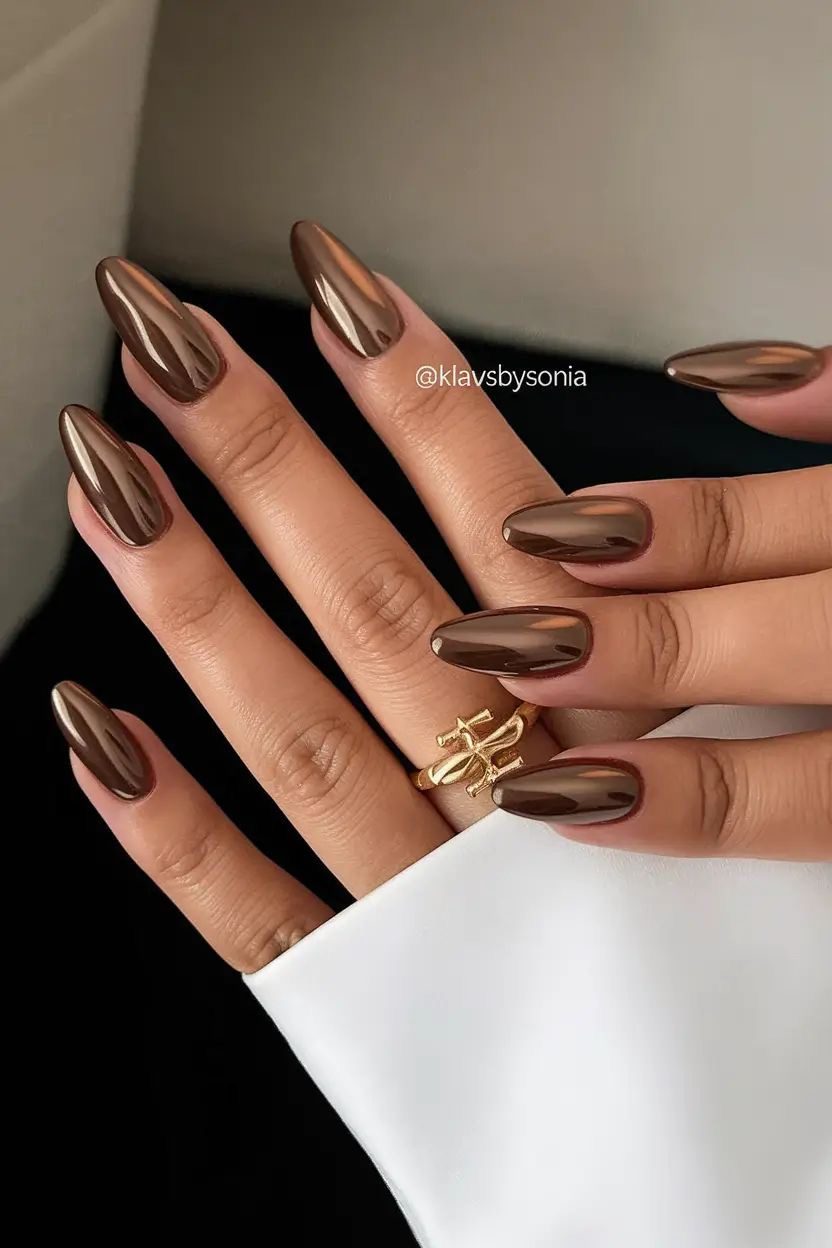 brown nail ideas7 Brown Nail Ideas