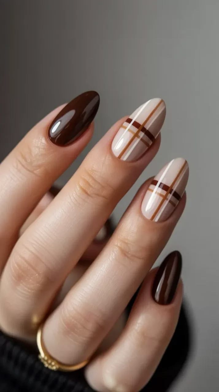 brown nail ideas8 Brown Nail Ideas
