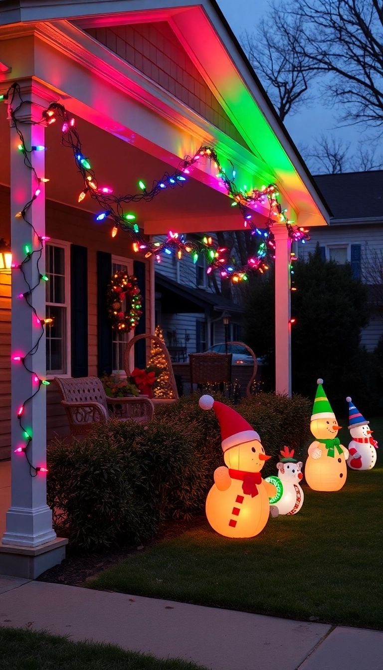 christmas outdoor light1 Christmas Outdoor Display Ideas