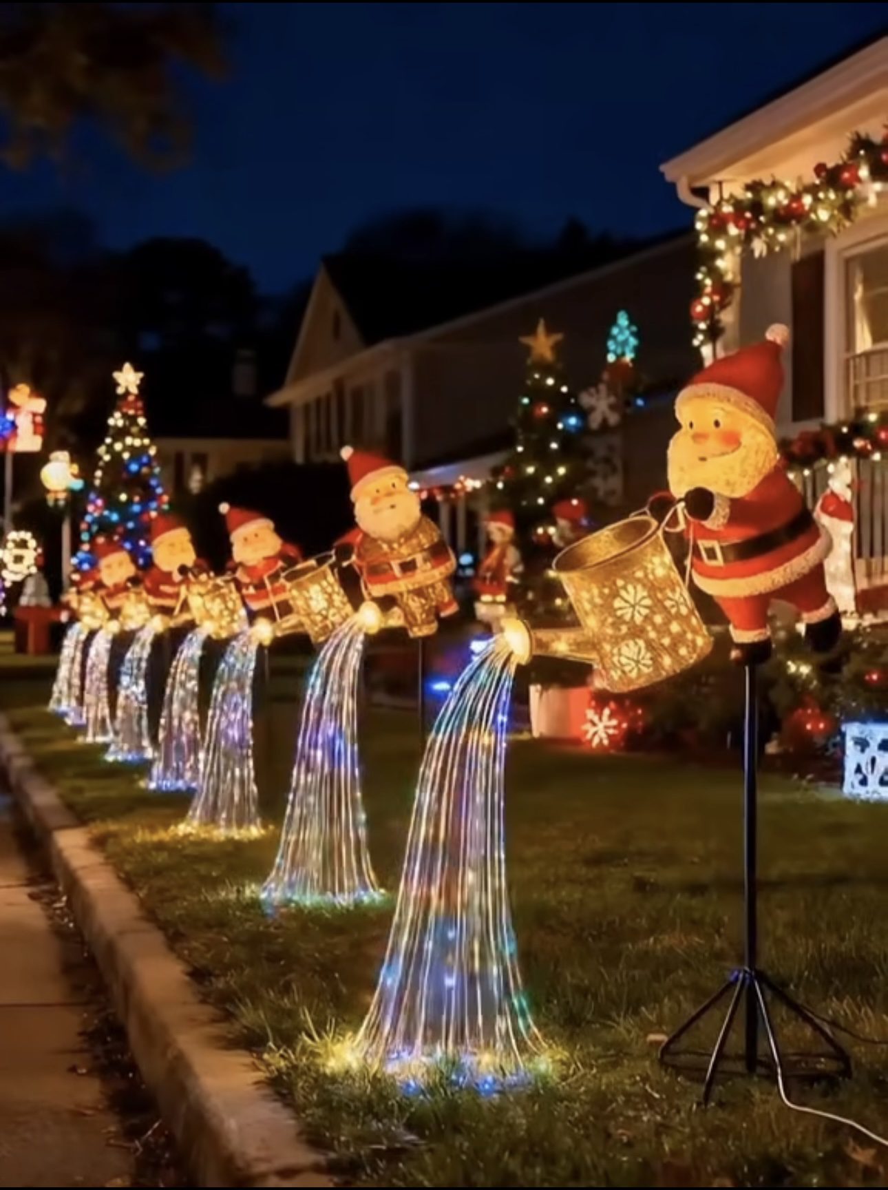 christmas outdoor light14 Christmas Outdoor Display Ideas