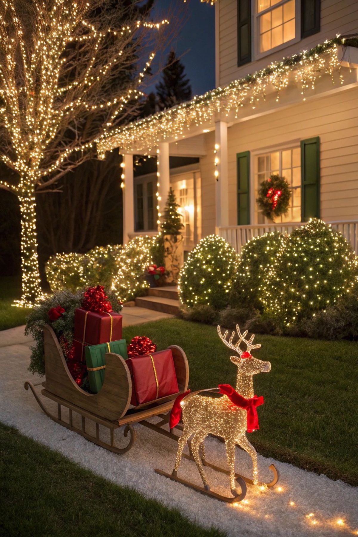 christmas outdoor light5 Christmas Outdoor Display Ideas