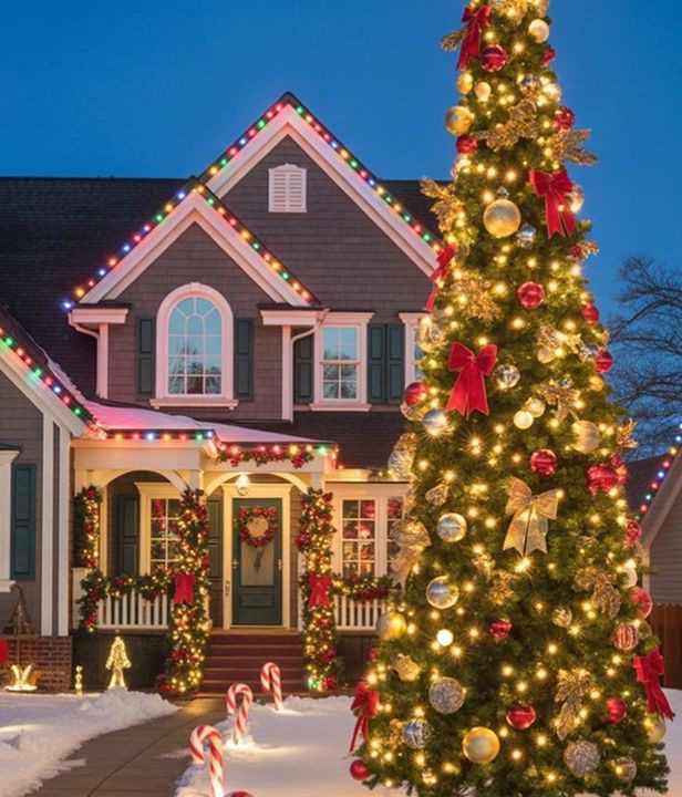 christmas outdor light display11 Christmas Outdoor Display Ideas