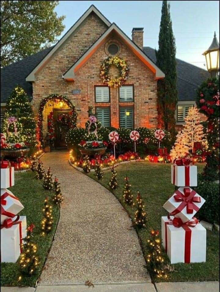 christmas outdor light display13 Christmas Outdoor Display Ideas