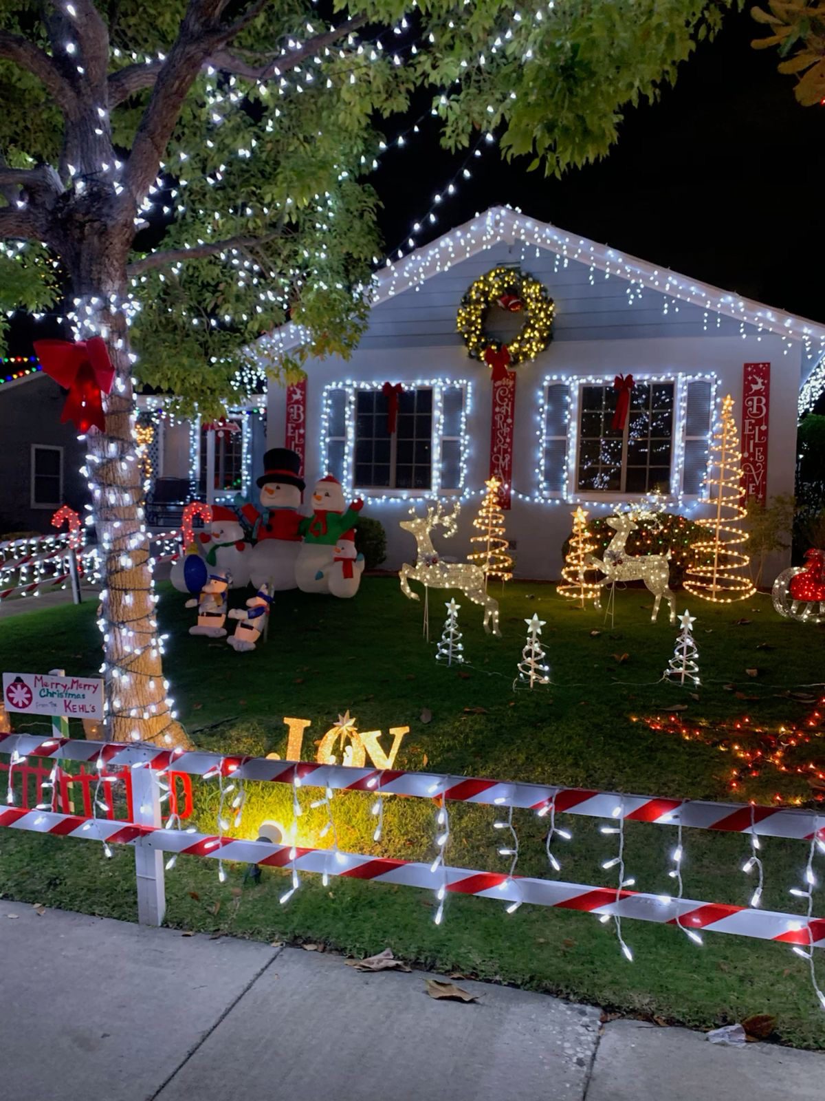 christmas outdor light display14 Christmas Outdoor Display Ideas