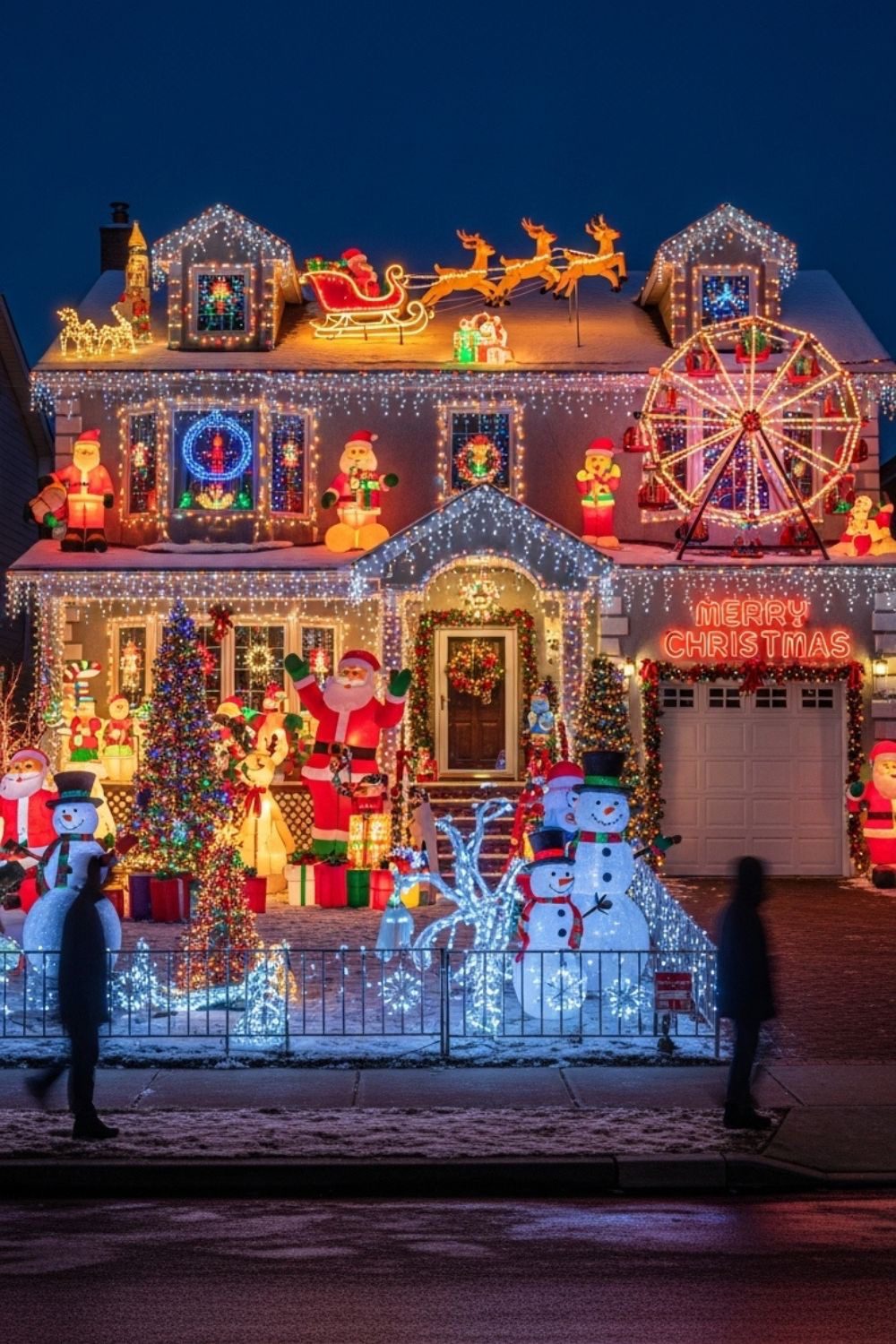 christmas outdor light display17 Christmas Outdoor Display Ideas