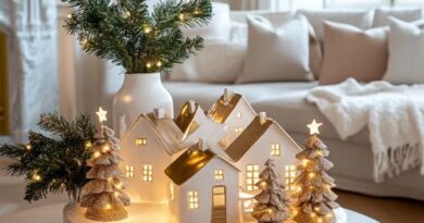White Christmas Decor Ideas