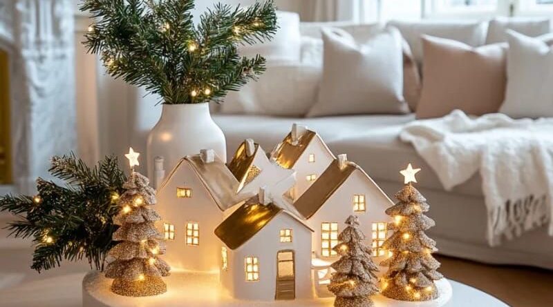 White Christmas Decor Ideas