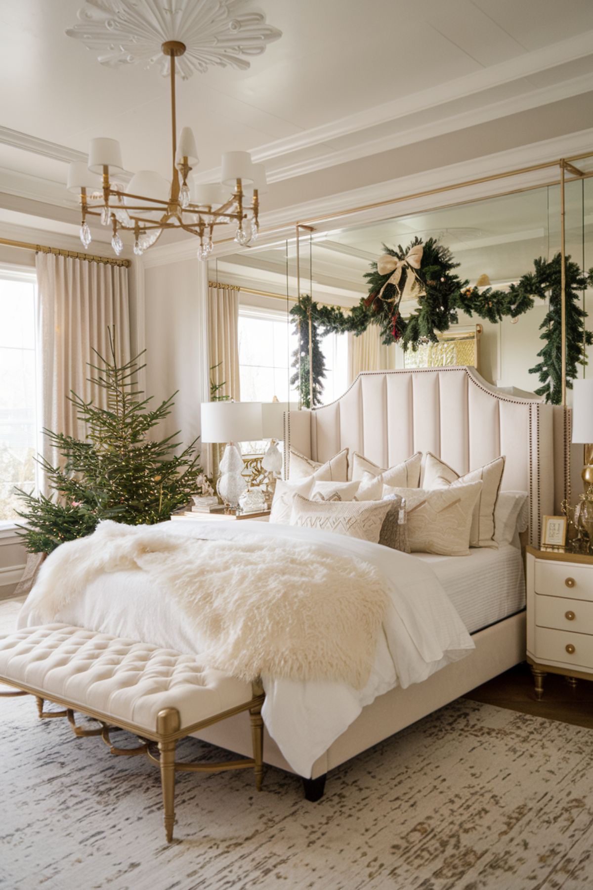 30 White Christmas Decor Ideas for a Winter Wonderland 81 30 White Christmas Decor Ideas for a Winter Wonderland white christmas decor23 White Christmas Decor Ideas