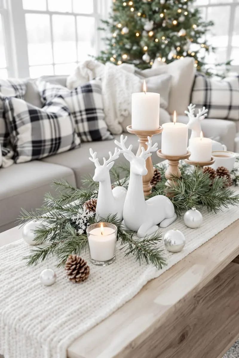 30 White Christmas Decor Ideas for a Winter Wonderland 88 30 White Christmas Decor Ideas for a Winter Wonderland white christmas decor30 White Christmas Decor Ideas