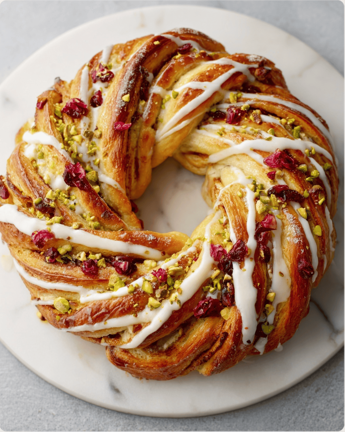 Christmas Breakfast Wreath1 Christmas Breakfast Wreath