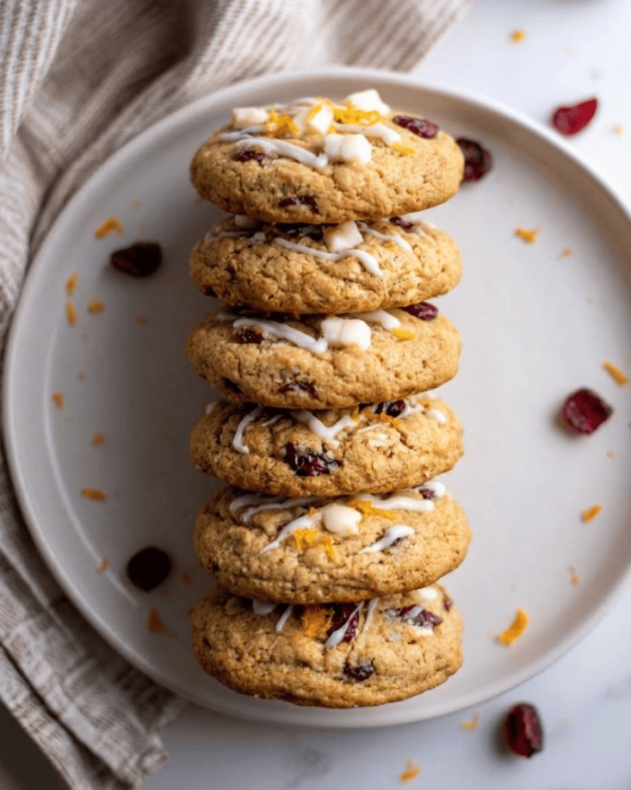 Cranberry Orange White Chocolate Cookies1 Cranberry Orange White Chocolate Cookies