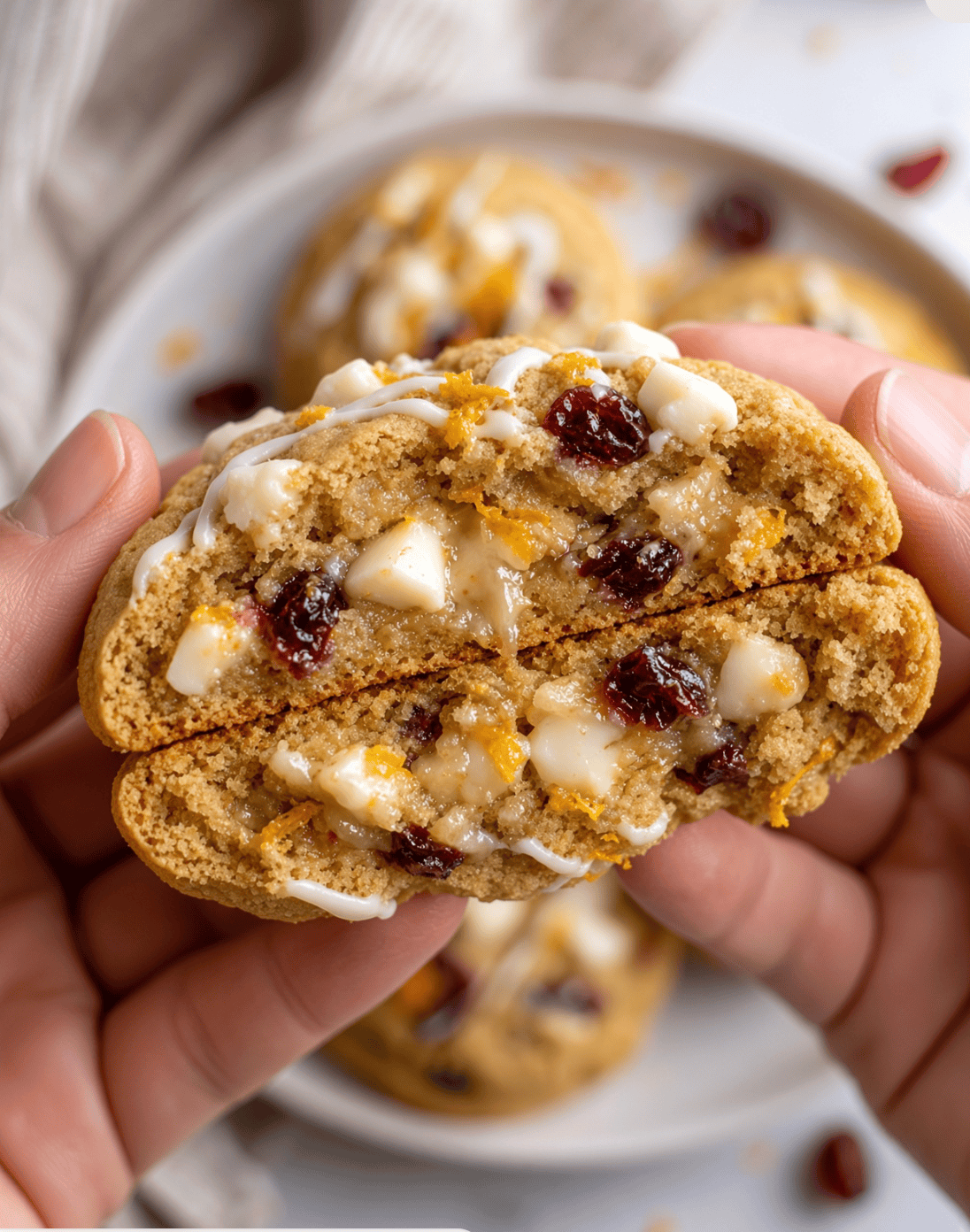 Cranberry Orange White Chocolate Cookies3 Cranberry Orange White Chocolate Cookies
