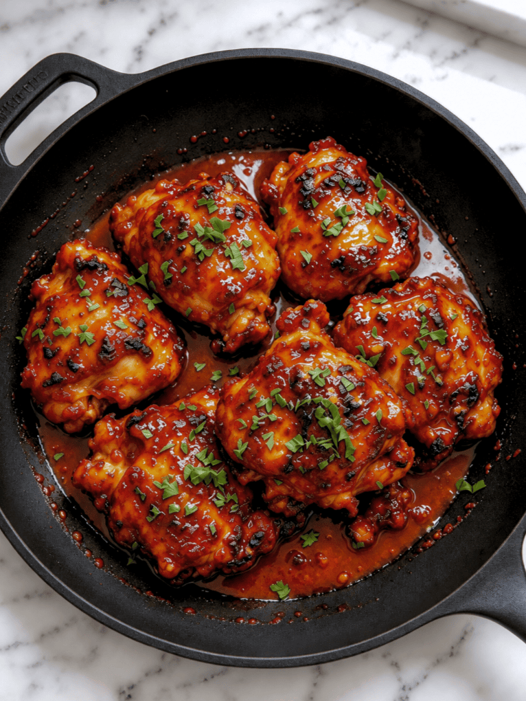 HONEY HARISSA Honey Harissa Chicken Thighs